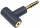Adapter audio iFi, 2.5 mm në 4.4 mm, prizë me hark, i zi
