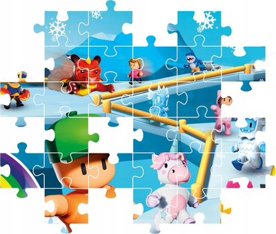Puzzle Clementoni Stumble Guys 2, 180 copa, shumëngjyrësh