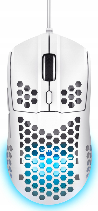 Maus gaming Trust GXT 928 Helox, USB, optik, i bardhë