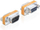 Kabllo DeLock DB-9 - DB-9, e portokalltë