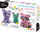 Set argjile vetëngurtësuese Derform KIDEA Teddy Bears, me mjete modelimi, shumëngjyrësh