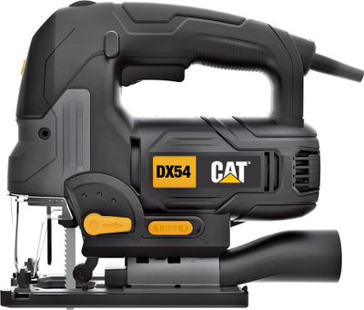 Sharrë vertikale elektrike CAT DX54, motor pa furça, rregullim këndi 45°, e zezë