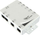 Hub rrjeti ALLNET ALL4404, 8 porta RJ 45, metalik, i bardhë