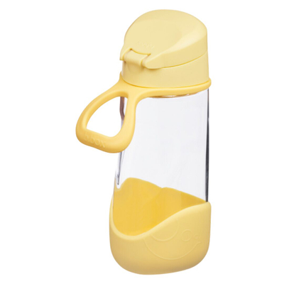 Shishe sportive b.box Tritan, 450ml, me gryka silikoni, lemon twist