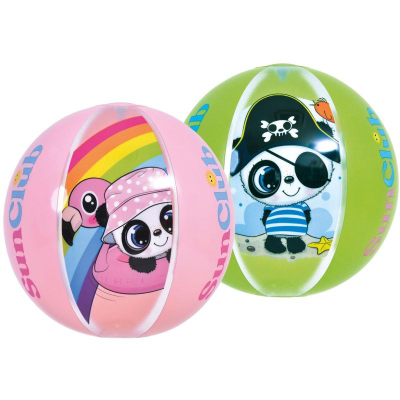 Top plazhi i frymë Sunclub Panda Pirate, 40cm, plastik, i gjelbër