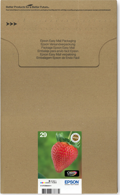 Fishek boje Epson Multipack 29 EasyMail, set me 4 copë, origjinal, shumëngjyrësh