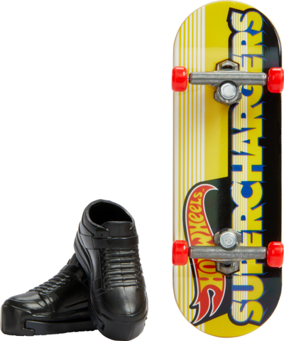 Lodër fingerboard Hot Wheels Tony Hawk, me këpucë për gisht, për kalamaj 5+, shumëngjyrëshe