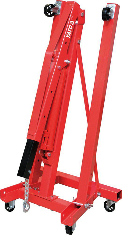 Vinç pune Yato YT-55557, mban deri në 2000 kg, ngre deri në 230 cm, i kuq