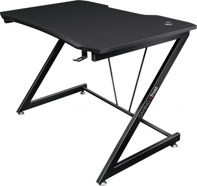 Tavolinë kompjutri Trust GXT711X Dominus, 112 cm x 72 cm, e zezë