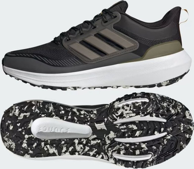 Atlete burrash Adidas UltraBounce TR ID9398, për vrap, taban gome, të zeza