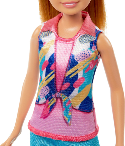 Set lodrash Barbie dhe Stacie, 2 kukulla me qenushë, me aksesorë, shumëngjyrësh