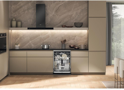 Lavastovilje Whirlpool W7F HS41 X, 15 sete, klasa C, inox