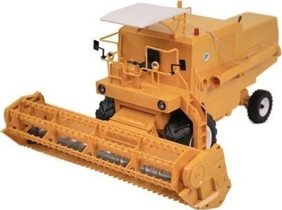 Играчка жетварка Double Eagle ATA Bizon Z056, размер 1:16, рачна, жолта