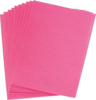 Fletë fetre Brewis Felt A4, 1 mm, set 10 copë, rozë