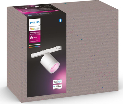 Reflektor LED Philips Hue Perifo, RGB Bluetooth, 5.3W, i bardhë