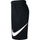 Shorce Nike Sportswear Club për meshkuj, fleece, të zinj me të bardhë