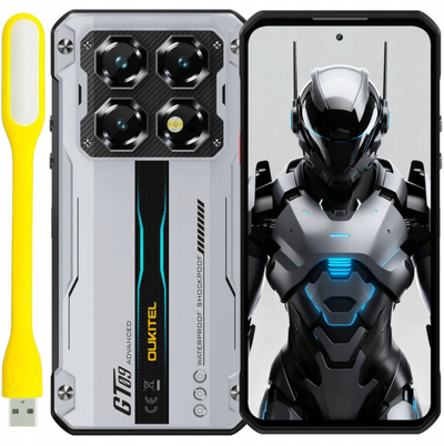 Telefoni Oukitel WP60 5G, 7.2", 12/512GB, argjendtë