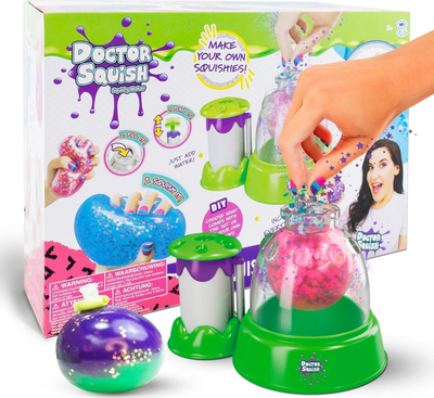 Set lodër Doctor Squish Slime Maker, aksesorë dekorimi, për kalamaj 8+ vjeç