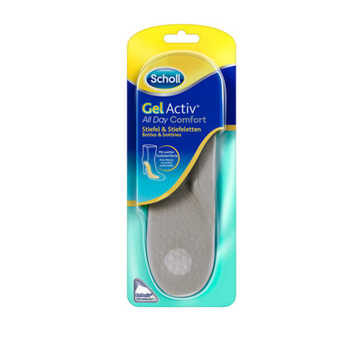 Shtroja këpucësh Scholl GelActiv All Day Comfort, xhel, 1 palë