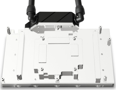 Ftohës likuid për GPU Alphacool Eiswolf 2, AIO, 360mm, ARGB, i zi