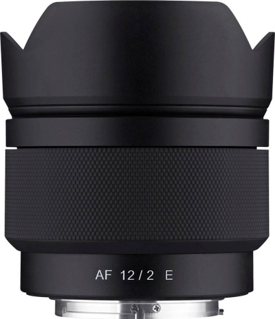 Objektiv Samyang 18mm F2 AF Sony E, kënd i gjerë, autofokus, i zi