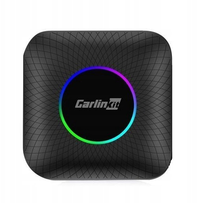 Adapter CarPlay Android Auto Carlinkit Tbox Ambient RGB, 4GB RAM, 64GB, me SIM
