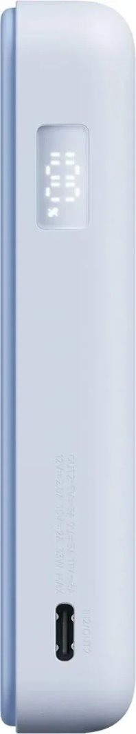 Powerbank magnetik Xiaomi Magnetic, 10000 mAh, 33W, me mbajtëse, blu