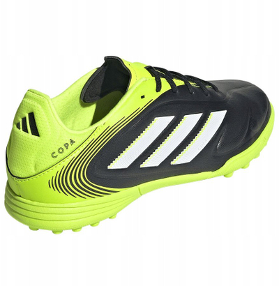 Këpucë futbolli Adidas Copa Pure III League TF Jr JR2881, për fëmijë, i zi jeshil