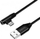 Kabllo LogiLink USB-A në microUSB, 1 m, e zezë (CU0142)