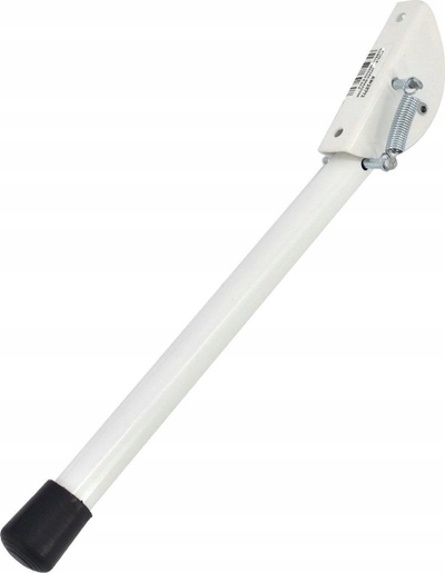 Stoper dere White Small Kick Down, 14x210mm, çelik, i bardhë