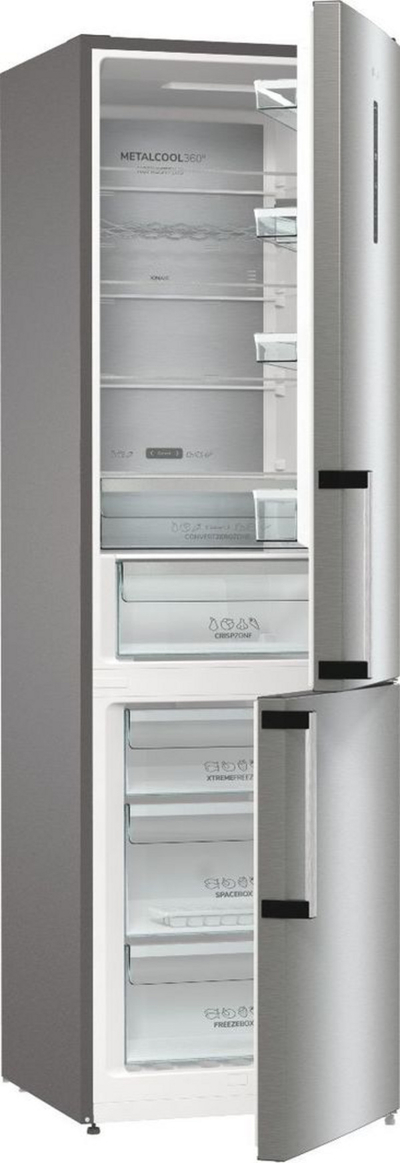 Frigorifer Gorenje NRC6204SXL5M, 229l, i argjendtë