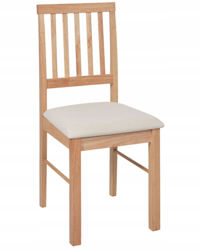 Set karrigesh darke Beliani Orono, 2 copë, dru rubberwood, bezhë e çelët