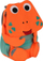 Çantë shpine Wave Big Friend Crab Neon, 8L, për kalamaj, portokalli
