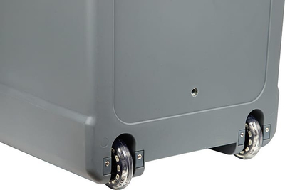Frigorifer turistik BLOW 37L, 12V 230V, me ftohje edhe ngrohje, gri