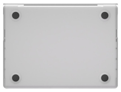 Заштитна обвивка Next One SafeGuard за MacBook Pro 14\", поликарбонат, проѕирна сива
