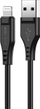 Kabllo karikimi Acefast USB A në Lightning, 1.2 m, 2.4 A, e zezë