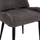 Karrige Sarky HM8585.11, material Bouclé, këmbë metalike, gri