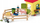 Set lodër ferme Schleich Farm World, 92 copa, hambar modular, shumëngjyrësh