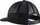 Kapelë trucker Patagonia P-6 Logo, rrjetë, e zezë