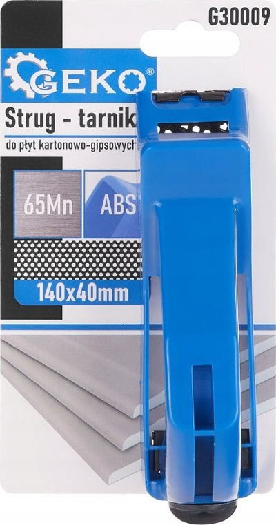 Rende dore GEKO G30009, për gips karton, 140x40mm, blu