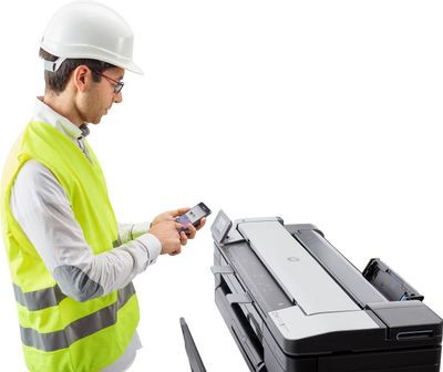 Plotter HP DesignJet T830 24", A1, multifunksional, gri
