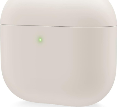 Mbrojtëse Elago Liquid Hybrid për AirPods 4, tre shtresa mbrojtje, karikim wireless, ngjyrë Stone