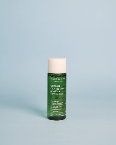 MARY & MAY Vegan CICA Tea Tree AHA PHA Blemish Toner
