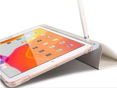 Këllëf tableti Mercury Clear Back Cover për iPad 10.2 2020, me mbajtës stylus, blu e errët