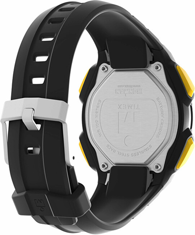 Orë dore për meshkuj Timex, e zezë