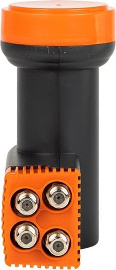 Konvertor satelitor Blow DigiSAT 77-209 Quad DS4 Premium, LNB universal, 4 dalje, gri