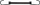 Litar gome elastik Bradas DHM-B8040GY-E, 20 cm, me grep, i zi