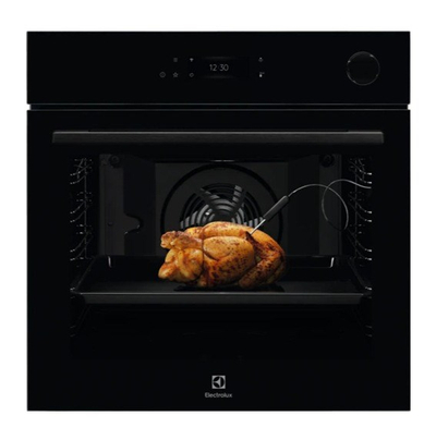 Furrë inkaso Electrolux EOC8P39WZ, 72 L, pirolizë SteamCrisp, WiFi, e zezë