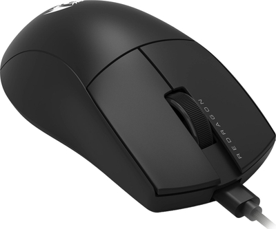 Maus gaming Redragon M724, 12400 DPI, 42g super i lehtë, me kabllo, i zi