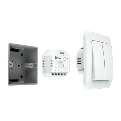 Ndërrues i mençur WiFi Sonoff Dual R3